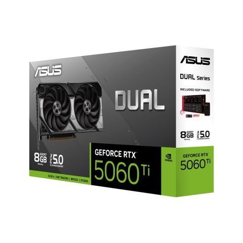 ASUS Karta graf. ASUS DUAL RTX 5060 Ti 8GB