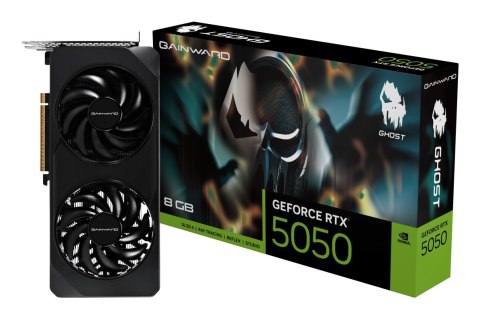 Gainward Karta graficzna GAINWARD GeForce RTX 5050 Ghost 8GB GDDR6 HDMI/3xDP