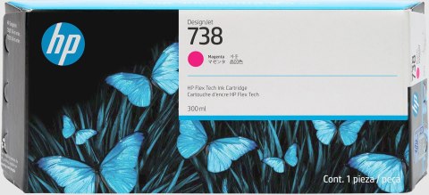 Hewlett-Packard Atrament HP nr 738 HP738 HP 738 (676M7A)