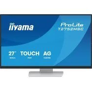 IIYAMA Iiyama ProLite T2752MSC-W1AG monitor komputerowy 68,6 cm (27") 1920 x 1080 px Full HD LCD Ekran dotykowy Biały