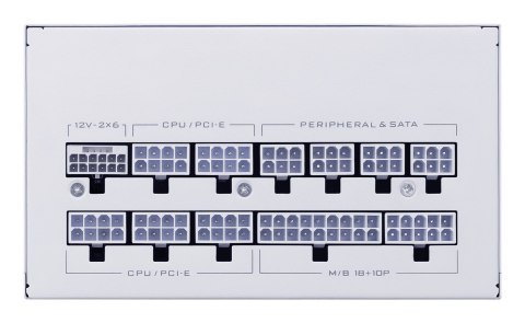 LIAN LI Lian Li SX1200P moduł zasilaczy 1200 W 20+4 pin ATX ATX Biały