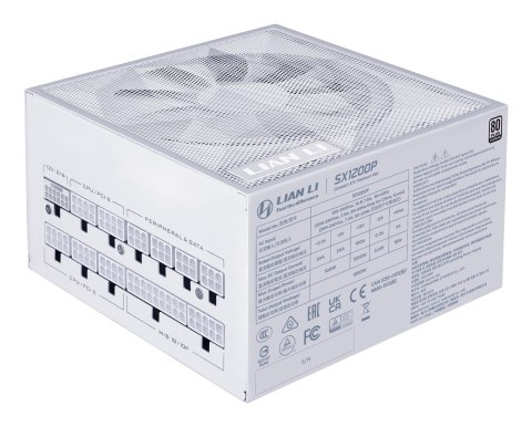 LIAN LI Lian Li SX1200P moduł zasilaczy 1200 W 20+4 pin ATX ATX Biały