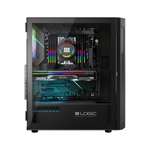LOGIC ARAMIS ARGB MIDI USB 3.0 CZARNA OBUDOWA KOMPUTEROWA LOGIC CONCEPT