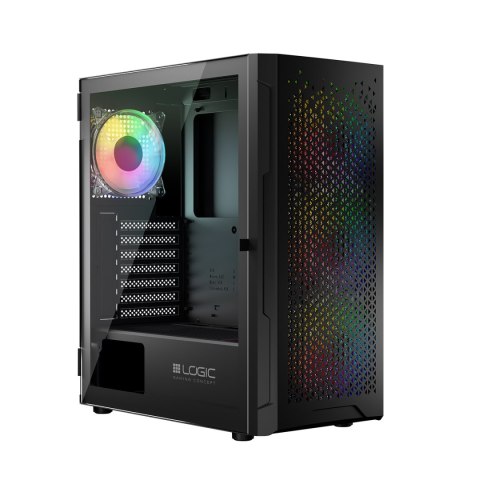 LOGIC ARAMIS ARGB MIDI USB 3.0 CZARNA OBUDOWA KOMPUTEROWA LOGIC CONCEPT