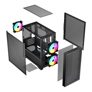LOGIC DART PRO ARGB MINI USB 3.0x2 USB-Cx1 CZARNA OBUDOWA KOMPUTEROWA LOGIC CONCEPT