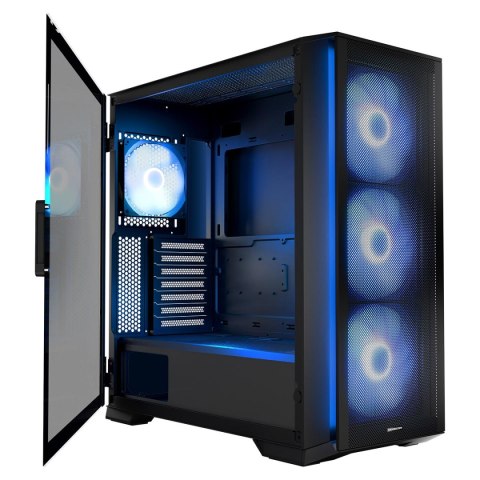 MODECOM HORIZON ARGB FLOW MIDI CZARNA OBUDOWA KOMPUTEROWA MODECOM