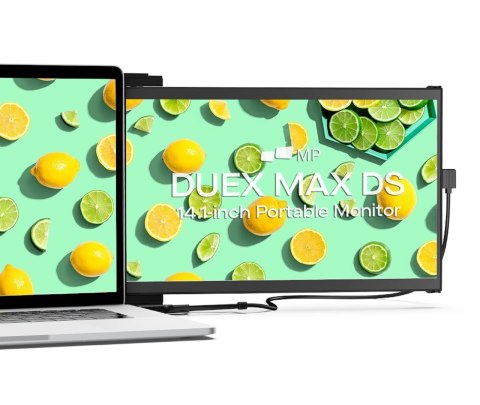 No name Mobile Pixels Duex Max DS monitor komputerowy 35,8 cm (14.1") 1920 x 1080 px Full HD LCD Czarny