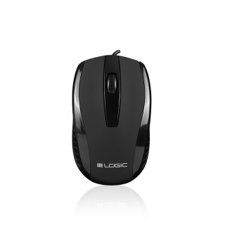 LOGIC LM-31 PRZEWODOWA MYSZ OPTYCZNA BLACK LOGIC CONCEPT