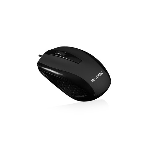 LOGIC LM-31 PRZEWODOWA MYSZ OPTYCZNA BLACK LOGIC CONCEPT