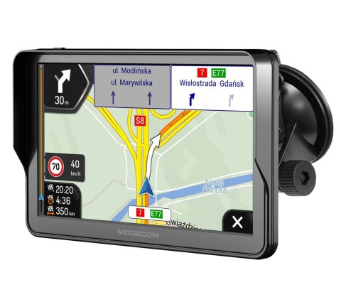 MODECOM FreeWAY CX 7.3 NAWIGACJA DO SAMOCHODÓW I CIĘŻARÓWEK iGO Navigation Truck (Europa roczna aktualizacja) MODECOM