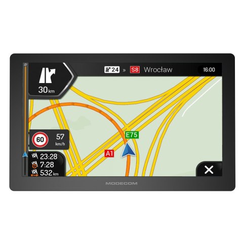 MODECOM FreeWAY CX 9.0 NAWIGACJA DO SAMOCHODÓW I CIĘŻARÓWEK iGO Navigation Truck (Europa roczna aktualizacja) MODECOM