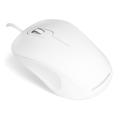 MODECOM M10 BIAŁA PRZEWODOWA MYSZ OPTYCZNA MODECOM