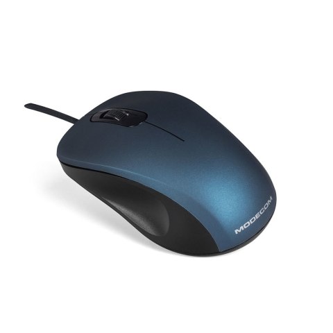 MODECOM M10S SILENT NIEBIESKA PRZEWODOWA MYSZ OPTYCZNA MODECOM