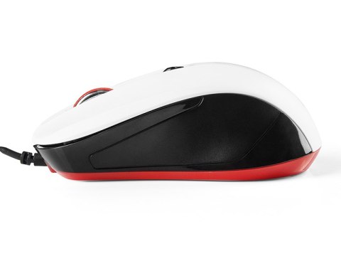 MODECOM M9.1 CZARNO-BIAŁA PRZEWODOWA MYSZ OPTYCZNA MODECOM