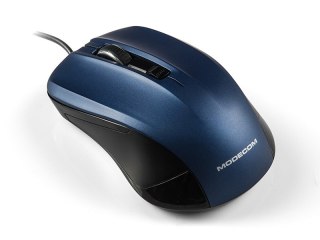 MODECOM M9.1 CZARNO-NIEBIESKA PRZEWODOWA MYSZ OPTYCZNA MODECOM
