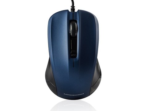 MODECOM M9.1 CZARNO-NIEBIESKA PRZEWODOWA MYSZ OPTYCZNA MODECOM
