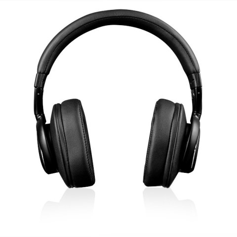 MODECOM MC-1001HF CZARNE BEZPRZEWODOWE SŁUCHAWKI NAGŁOWNE Z MIKROFONEM MODECOM