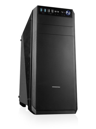 MODECOM OBERON PRO GLASS CZARNA OBUDOWA KOMPUTEROWA MODECOM