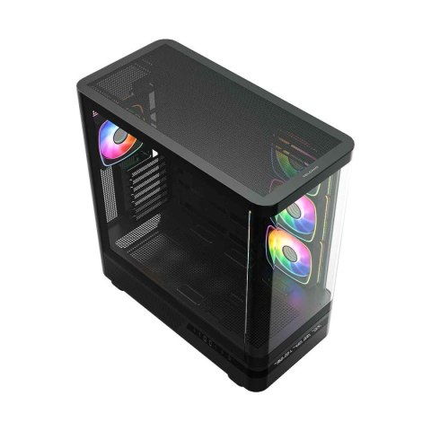 MODECOM VOLCANO AQ200 ARGB MIDI CZARNA OBUDOWA KOMPUTEROWA MODECOM