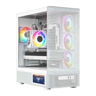 MODECOM VOLCANO AQ400 ARGB MIDI BIAŁA OBUDOWA KOMPUTEROWA MODECOM
