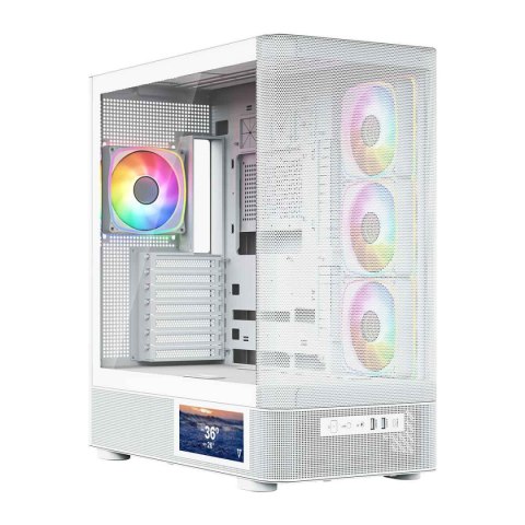 MODECOM VOLCANO AQ400 ARGB MIDI BIAŁA OBUDOWA KOMPUTEROWA MODECOM