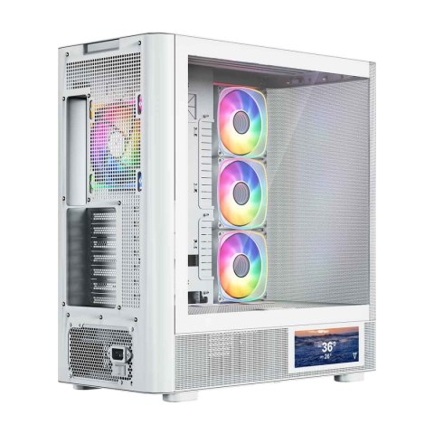 MODECOM VOLCANO AQ400 ARGB MIDI BIAŁA OBUDOWA KOMPUTEROWA MODECOM