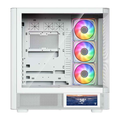 MODECOM VOLCANO AQ400 ARGB MIDI BIAŁA OBUDOWA KOMPUTEROWA MODECOM
