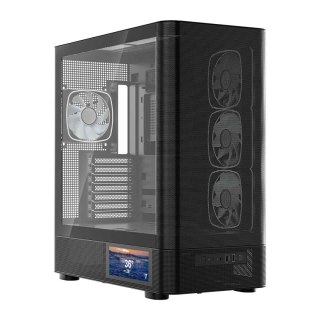 MODECOM VOLCANO AQ400 ARGB MIDI CZARNA OBUDOWA KOMPUTEROWA MODECOM