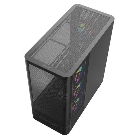 MODECOM VOLCANO AQ400 ARGB MIDI CZARNA OBUDOWA KOMPUTEROWA MODECOM
