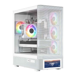MODECOM VOLCANO AQ500 ARGB MIDI BIAŁA OBUDOWA KOMPUTEROWA MODECOM