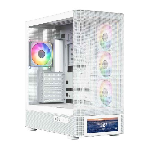 MODECOM VOLCANO AQ500 ARGB MIDI BIAŁA OBUDOWA KOMPUTEROWA MODECOM