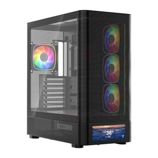 MODECOM VOLCANO AQ500 ARGB MIDI CZARNA OBUDOWA KOMPUTEROWA MODECOM