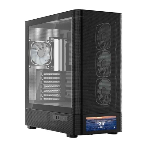 MODECOM VOLCANO AQ500 ARGB MIDI CZARNA OBUDOWA KOMPUTEROWA MODECOM