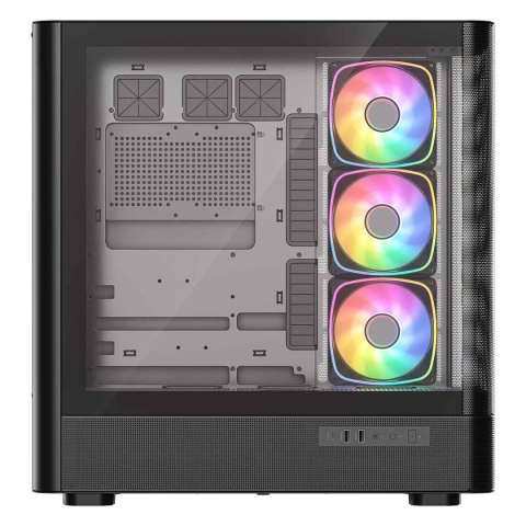 MODECOM VOLCANO AQ500 ARGB MIDI CZARNA OBUDOWA KOMPUTEROWA MODECOM