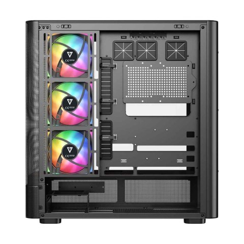 MODECOM VOLCANO AQ500 ARGB MIDI CZARNA OBUDOWA KOMPUTEROWA MODECOM