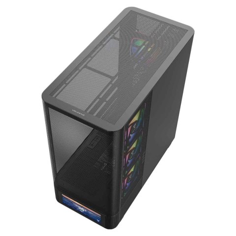 MODECOM VOLCANO AQ500 ARGB MIDI CZARNA OBUDOWA KOMPUTEROWA MODECOM
