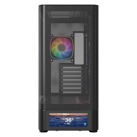 MODECOM VOLCANO AQ500 ARGB MIDI CZARNA OBUDOWA KOMPUTEROWA MODECOM