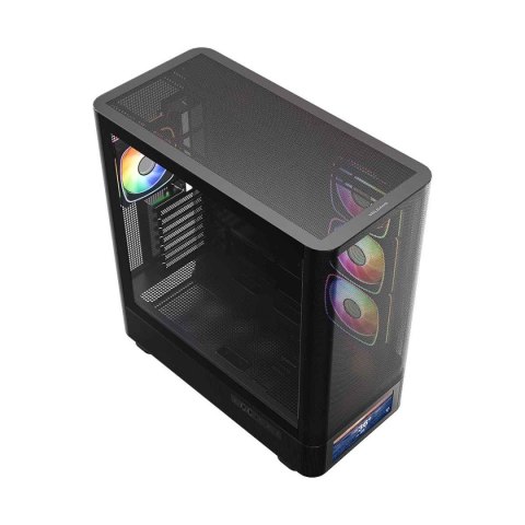 MODECOM VOLCANO AQ500 ARGB MIDI CZARNA OBUDOWA KOMPUTEROWA MODECOM