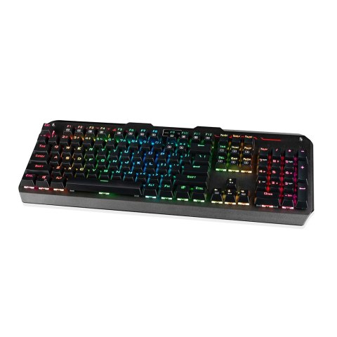 MODECOM VOLCANO HAMMER RGB PRZEWODOWA KLAWIATURA MECHANICZNA (Niebieski przełącznik Outemu) DE LAYOUT MODECOM