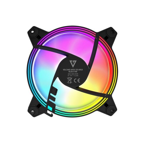 VOLCANO APEX 120 ARGB CZARNY WENTYLATOR MODECOM