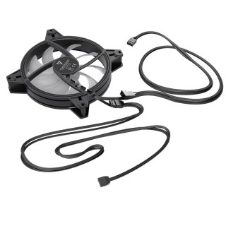 VOLCANO APEX 140 ARGB CZARNY WENTYLATOR ODWRÓCONY MODECOM