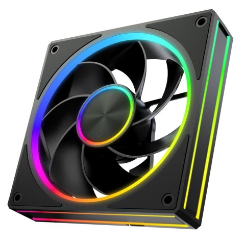 VOLCANO LOOP 120 ARGB CZARNY WENTYLATOR ODWRÓCONY MODECOM