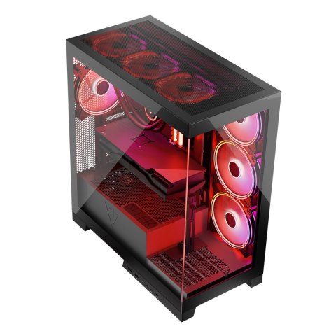 VOLCANO SPACE APEX ARGB MIDI CZARNA OBUDOWA KOMPUTEROWA MODECOM