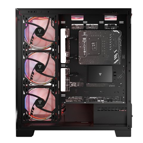 VOLCANO SPACE APEX ARGB MIDI CZARNA OBUDOWA KOMPUTEROWA MODECOM