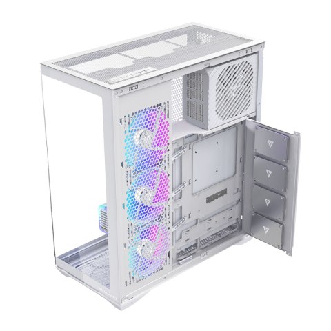 VOLCANO SPACE XL ARGB FULL TOWER 5F BIAŁA OBUDOWA KOMPUTEROWA MODECOM