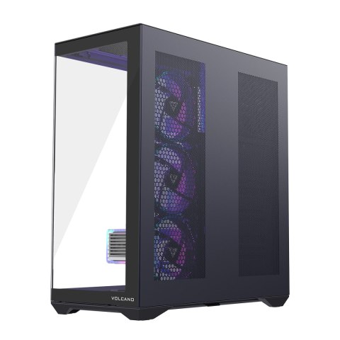 VOLCANO SPACE XL ARGB FULL TOWER 5F CZARNA OBUDOWA KOMPUTEROWA MODECOM