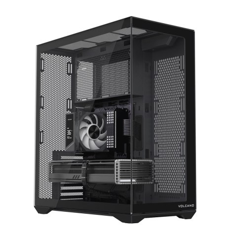 VOLCANO SPACE XL FULL TOWER NF CZARNA OBUDOWA KOMPUTEROWA MODECOM