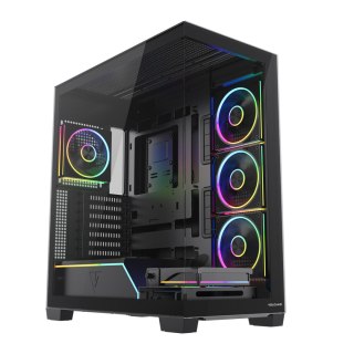 VOLCANO STELLAR PLUS ARGB MIDI 5F CZARNA OBUDOWA KOMPUTEROWA MODECOM