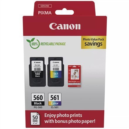 Canon Zestaw tuszy Canon PG-560/CL-561 3713C008