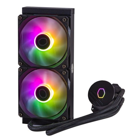 Cooler Master COOLER MASTER CHŁODZENIE WODNE CPU MASTERLIQUID 240L CORE ARGB MLW-D24M-A18PZ-R1